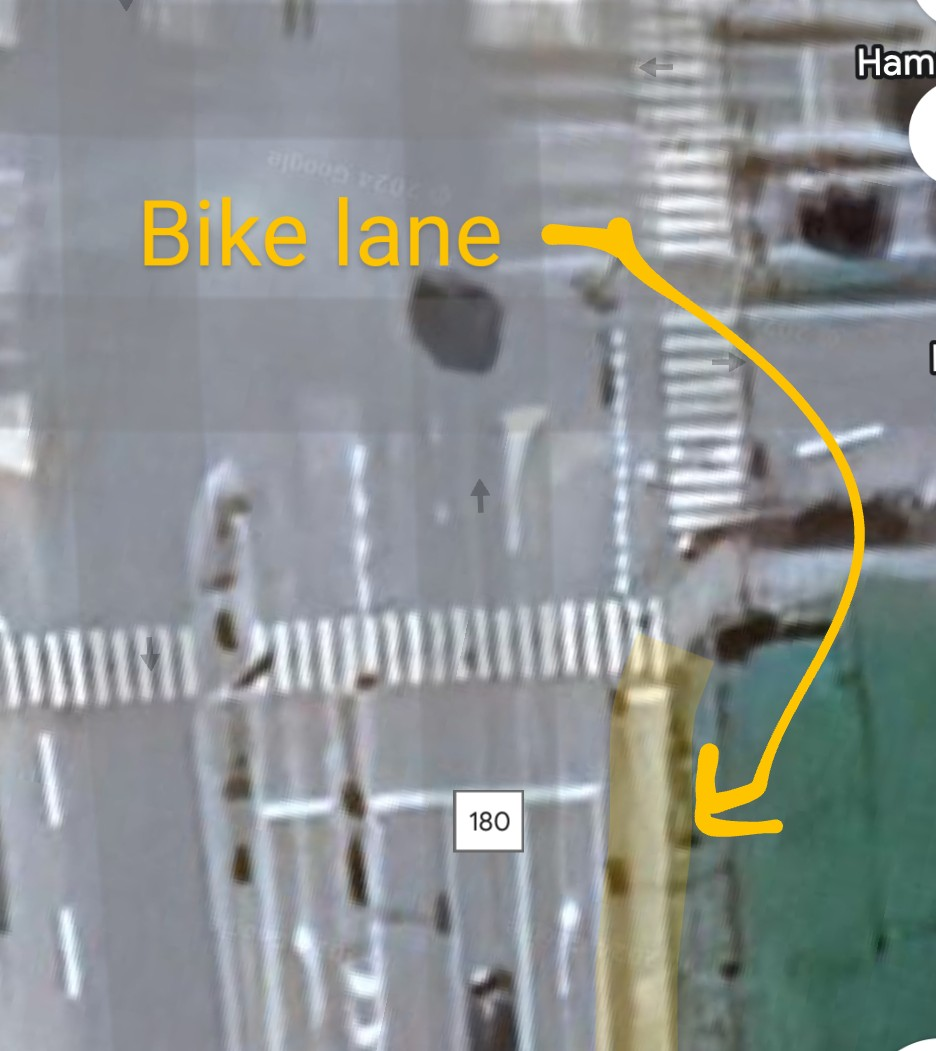 picture of bike lane