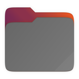 A picture of a folder icon from Ubuntu